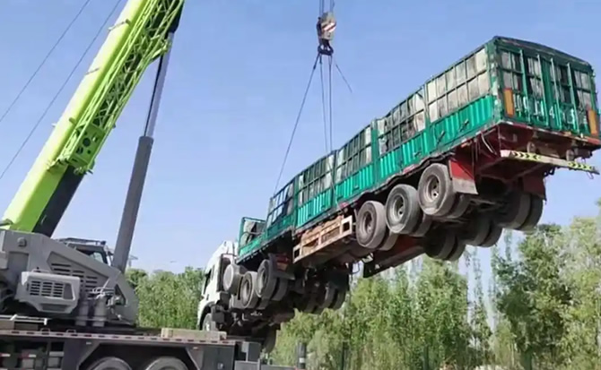 宁安道路脱困救援案例